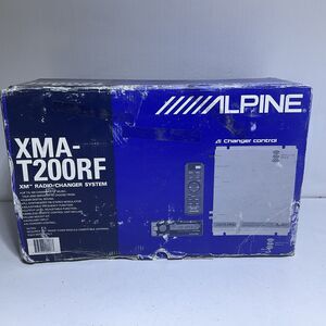 ALPINE auto XMA-T200RF XM Radio/ Changer System Brand New
